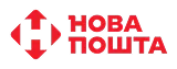 Логотип служби доставки Нова Пошта
